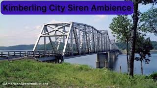 Siren Ambience Kimberling City Mo [upl. by Kohn58]