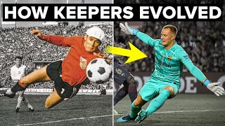 HOW GOALKEEPERS HAVE EVOLVED from 18712020 [upl. by Clothilde656]