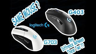 Logitech G403 vs Logitech G703  What is The Difference   Bangla [upl. by Sweet]