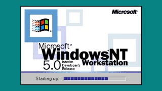 Windows NT 50 Build 1796 Demo [upl. by Alihet]