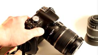 Canon 500D EFs 1855 f3556 IS vs EFs 1755 f28 IS USM Focusing Speed [upl. by Ettenot]