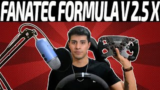 FANATEC Clubsport Formula V25 X Wheel  Unboxing  First Impressions [upl. by Namruht762]