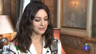 Monica Bellucci interview on Spanish TV [upl. by Dnalyr]