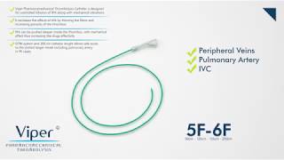 Viper®️ Pharmacomechanical Thrombolysis Catheter [upl. by Qahsi]