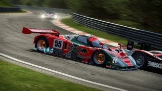 NFS Shift 2 Unleashed HD  Mazda 787B LMP on Nordschleife Karussell [upl. by Karol341]