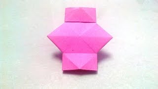 How to make an origami lantern step by step [upl. by Kravits]