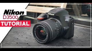 Nikon D3500 Tutorial For Beginners  How To Setup Your New DSLR [upl. by Nahej821]