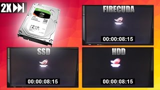 OVERVIEW of the SEAGATE FIRECUDA 2TB SSHD  Comparison VS HDD VS SSD [upl. by Naul607]