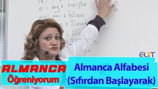 Almanca Öğrenmek  Almanca Alfabesi Öğreniyorum Sıfırdan Başlayarak [upl. by Mcbride329]