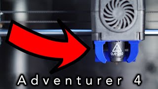 Is a DUAL NOZZLE fan duct better on the Adventurer 4 print settings included [upl. by Orland]