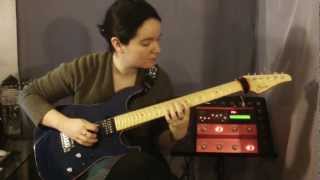 Guitar Backing track and Palmer melodic challenge contest entry  Anouck André [upl. by Nelrah]