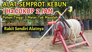 ALAT SEMPROT Cocok Untuk Perkebunan Alpukat dan Durian  Sprayer Elektrik Pertanian Kreatif [upl. by Adihaj]