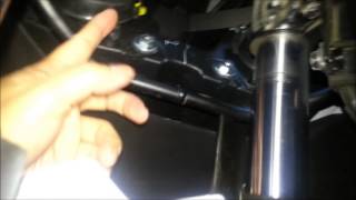 How to adjust headlight aim on Kawasaki Ninja 300 [upl. by Lewej173]