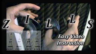 How to play a basic Zill pattern  for Belly Dancers [upl. by Asille]