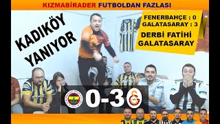 FENERBAHÇE 0 GALATASARAY 3 MAÇINI İZLEDİK  FENERBAHÇE 0 GALATASARAY 3 TEPKİ [upl. by Nosro]