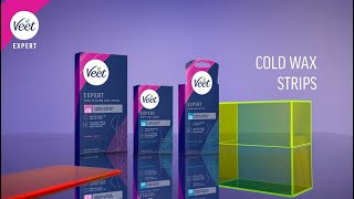 Veet Expert  Cold Wax Strips MOA [upl. by Murtha]