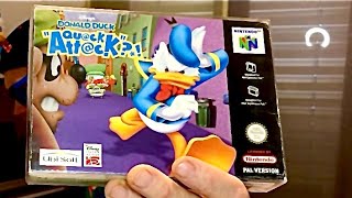 GAMEPLAY amp PRESENTING Disney’s Donald Duck Quack Attack 2000  Nintendo 64 PAL50HZ ❤️ [upl. by Frankel]