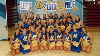 UDA College Camp Game Day  Hofstra University Dance Team [upl. by Dimond907]