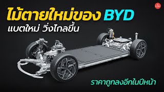 BYD เตรียมหวดคู่แข่งอีกรอบ  แบตใหม่ วิ่งไกลขึ้น ราคาถูกลง ในปีหน้า  Car Raver [upl. by Hpejsoj]