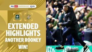 ANOTHER ROONEY WIN  Plymouth Argyle v Luton Town extended highlights [upl. by Entruoc]