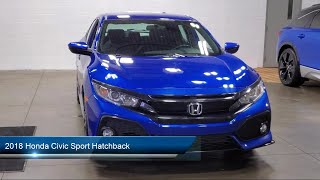 2018 Honda Civic Sport Hatchback Akron Canton Wadsworth Cuyahoga Falls Green [upl. by Patton847]