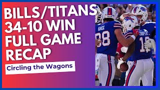 Bills Top Titans 34 10 Post Game Recapedited [upl. by Marita]