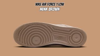 Nike Air Force 1 Low Mink Brown [upl. by Camilo]