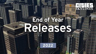 Cities Skylines  End of the Year Releases  World Tour Kickoff  Official Announcement Trailer [upl. by Esma]