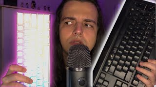 ASMR Teclado Mecânico VS Teclado Normal ⚡ [upl. by Burrell]