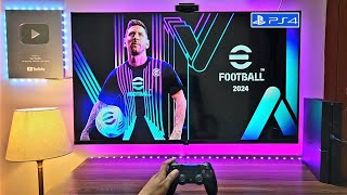 Efootball 2024 Gameplay PS4 FAT [upl. by Latsyrhk]