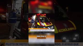 Grave acidente de moto em MaringÃ¡ cidadealertamaringa [upl. by Aniwde]