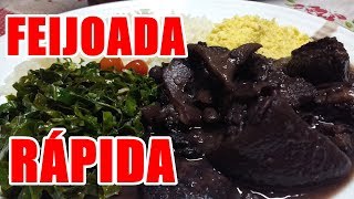 FEIJOADA RÁPIDA E DELICIOSA EM POUCOS MINUTOS POR MARA CAPRIO [upl. by Walburga995]