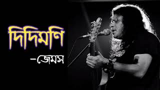 Didimoni James Lyrics দিদিমণি জেমস [upl. by Anaicul759]