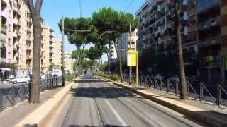 Tram di Roma Linea 19 p1 PGeraniPorta Maggiore [upl. by Siclari]