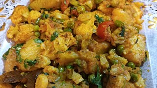 Aloo Gobhi Ki Sabzi  Easy Aloo Gobhi Ki Sabzi By Zahida [upl. by Ocsirf]