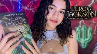 ASMR  PERCY JACKSON E OS OLIMPIANOS o ladrão de raios primeiro capítulo ⚡️ [upl. by Supen279]