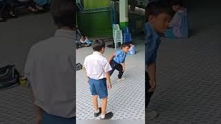 Thai Students  8years old Bboy kids battle 1on1 bboythailand bboy เด็กไทย [upl. by Enitsenre]