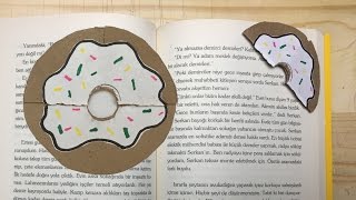 Donut 🍩 Kitap Ayracı Nasıl Yapılır [upl. by Salman871]