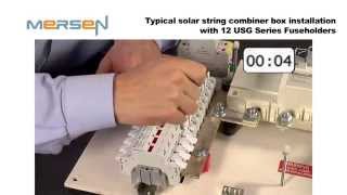 Mersen USG Series UltraSafe Fuseholders Installation [upl. by Francie]