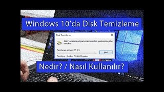 Windows Bilgisayar Yerel Disk Ci Temizleme 13GB Yer Açtık Win 781 10 11 [upl. by Mairhpe359]