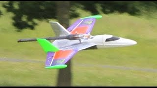 ① AMAZING RC PULSE JET POWERED MULTIPLEX FUNJET  MARCUS BURESCH 45mm LOUD amp FAST WESTON PARK  2015 [upl. by Tiana]