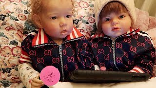 Reborn Toddlers Get Gucci Tracksuits and Watch Shane Dawson and Jeffree Star Series [upl. by Clercq692]