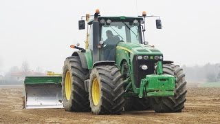 John Deere 8530 Big Tires  Livella Rossetto 5m  AGRIPROGRAM [upl. by Sullecram]