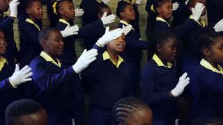 TKLA choir performing quotZiyashaquot meaning quotWere on Firequot for the Comrades Marathon 2023 [upl. by Caitrin]