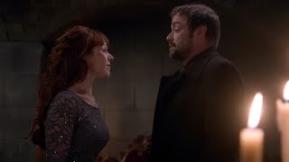 Logoless 1080p Rowena and Crowley Scenes 1015 Supernatural [upl. by Annirok]