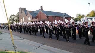 Warrenton High School Marching Band Homecoming parade 2019 [upl. by Anav798]