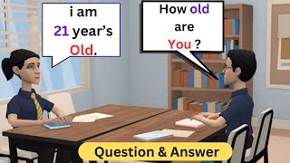 Improve English Speaking Skills🔥100 Common Questions And Answers In English Speak Fluently English [upl. by Warchaw762]