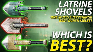 The BEST Ogryn Shovel Is ONE SHOTS EVERYTHING Best Ogryn Melee Weapon  Warhammer 40k Darktide [upl. by Seyer]