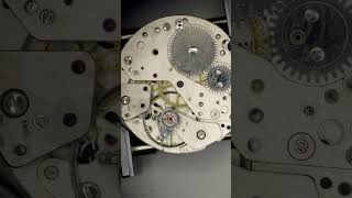 Valjoux 7734 Balance Wheel in Slow Motion watchmaking [upl. by Freud371]