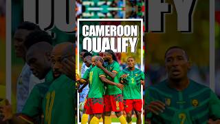 Cameroon Indomitable Lions Qualify to AFCON 2025 [upl. by Stringer359]